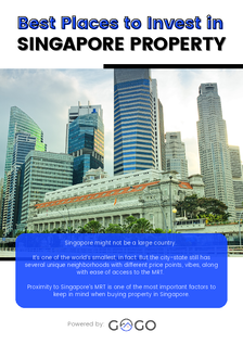 Best Places To Invest In Singapore Property